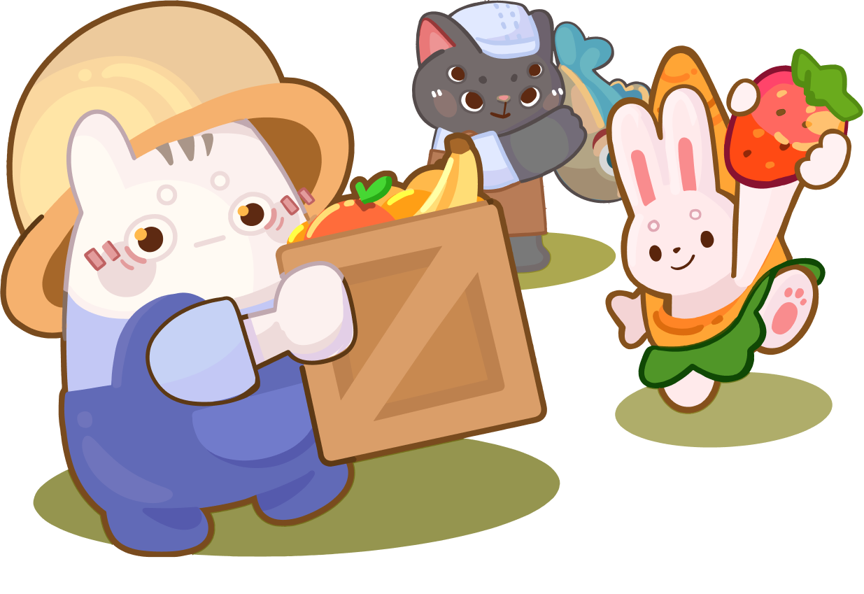 Triton Fest monsters gathered together